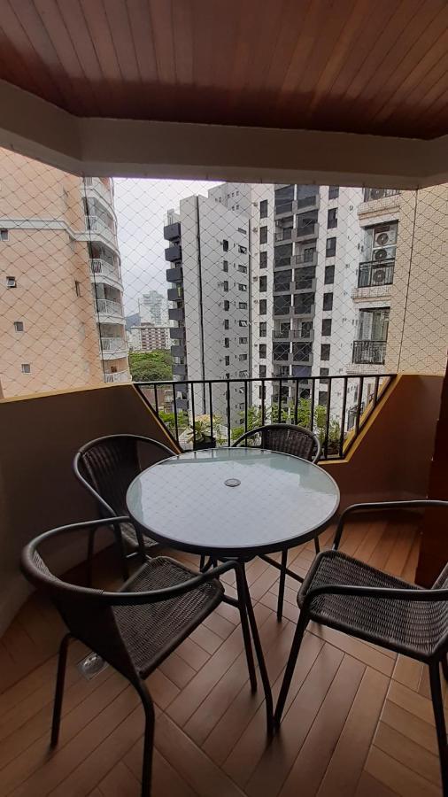 شقة Lindo Flat No Edificio Cosmopolitan, Com Garagem E Piscina سانتوس المظهر الخارجي الصورة