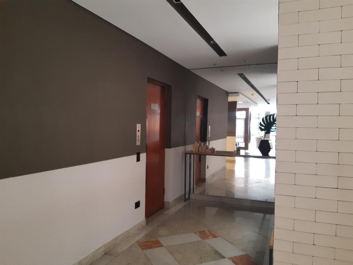 شقة Lindo Flat No Edificio Cosmopolitan, Com Garagem E Piscina سانتوس المظهر الخارجي الصورة
